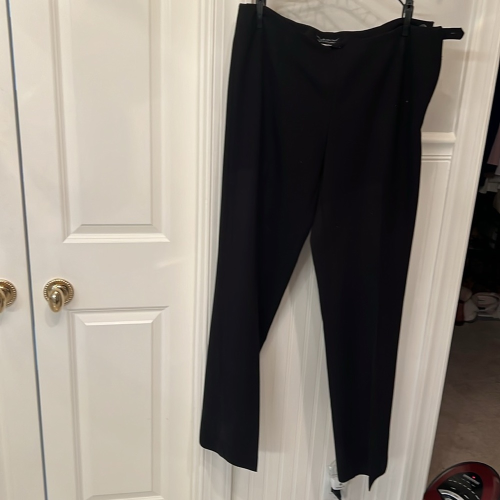 Little Black Pants. Great classic straight but slight flare pants
